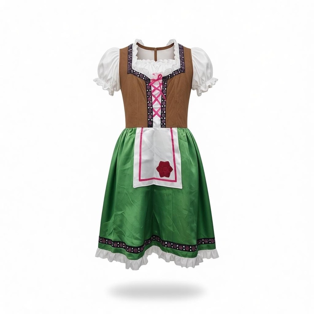 Bar Maid , Beer Girl Halloween Costume (Sz: M)